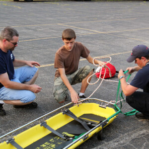 Low-Angle Rope Rescue Training - West Mead #1 VFC