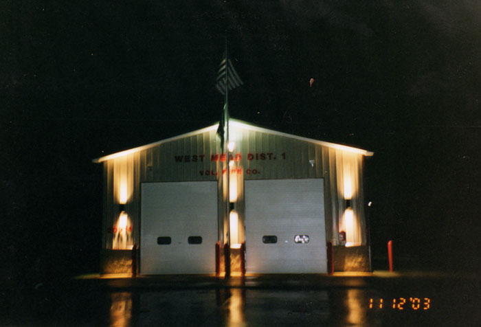 Alden Street station at completion November 2003