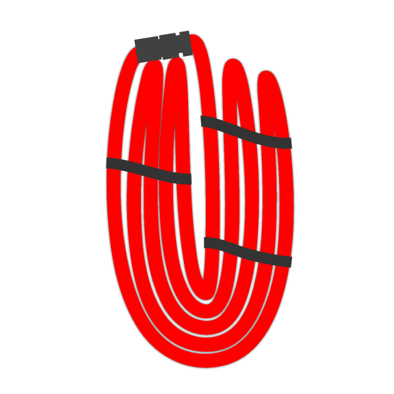 High rise pack, step 3