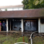 Meadville Central firefighters inspect Market St garage after fire