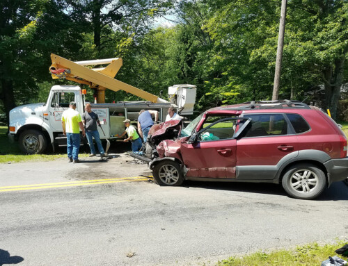 Vehicle Accident on Franklin Pike