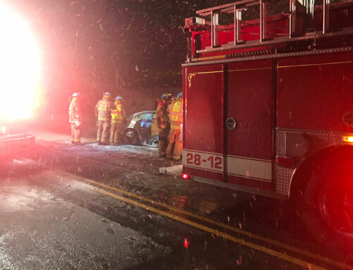 Single-Vehicle Accident with Entrapment on Franklin Pike