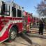 Engine 28-13 at a reported basement fire on Scarlet Ave
