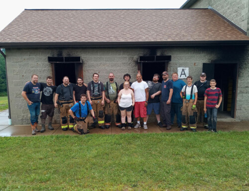 Training with Vernon Township Firefighters