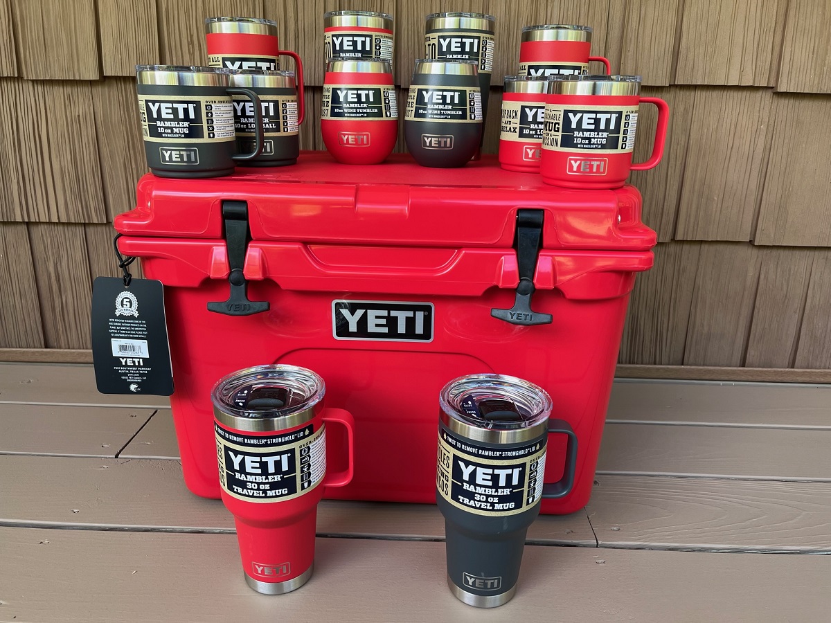 YETI Rescue Red Color Collection