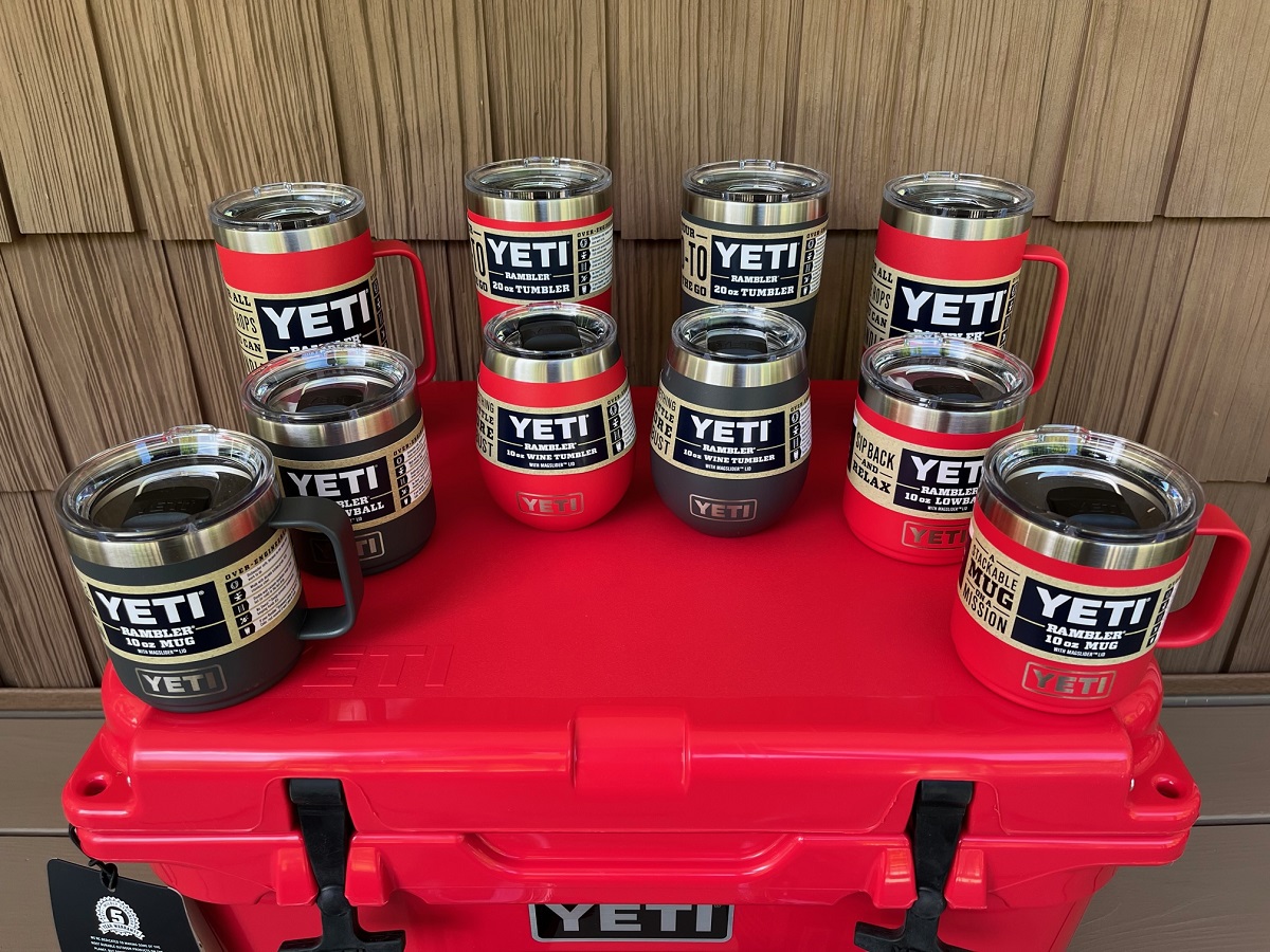 YETI Rambler 10 oz Tumbler Rescue Red