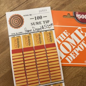 SAMPLE: Home Depot $500