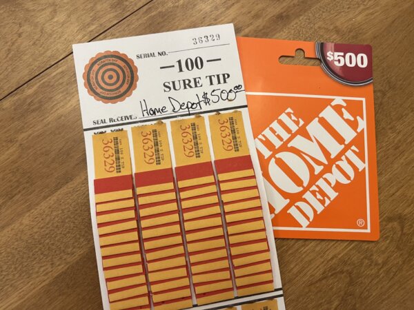 SAMPLE: Home Depot $500