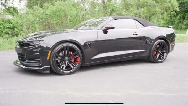 2020 Chevy Camaro side view
