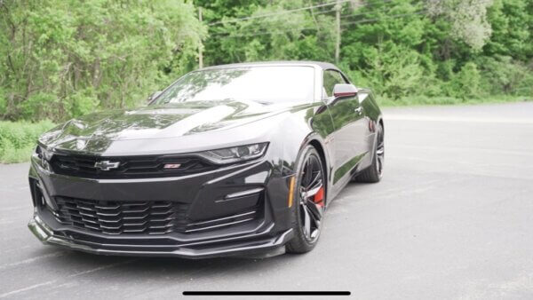 2020 Chevy Camaro corner view