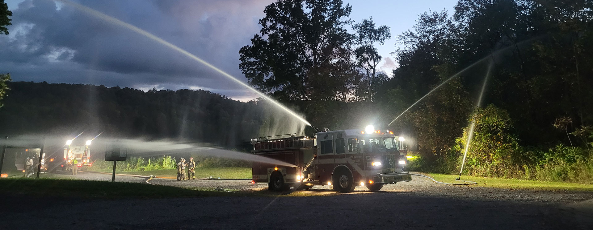 moving water at Tamarack in Sept 2025