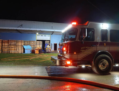 Commercial fire on Water St Extension