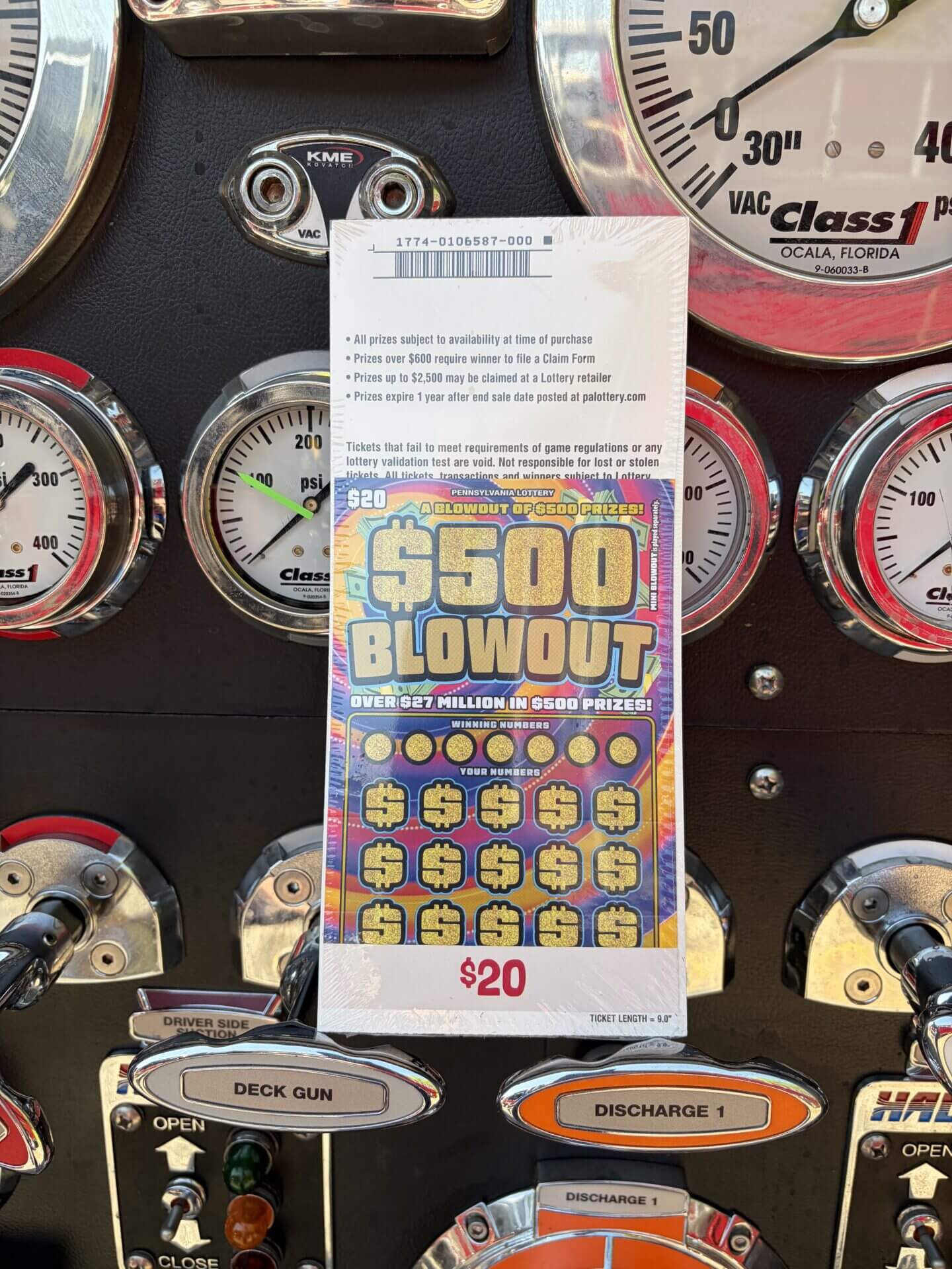 $500 blowout lotto package
