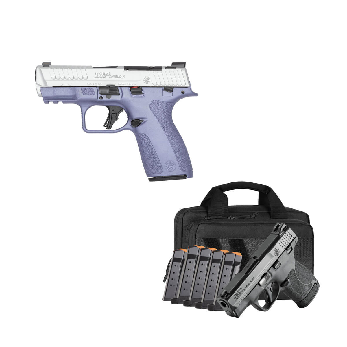 Smith and Wesson his and hers shield pair