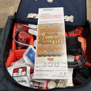$1 million a year for life with EMS go bag