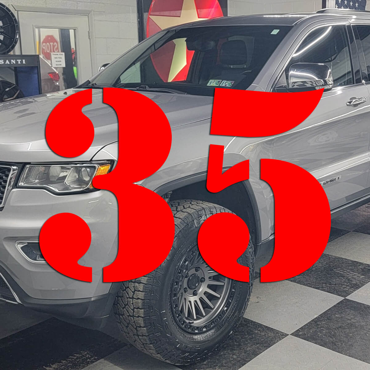 35 Chances on Jeep Grand Cherokee