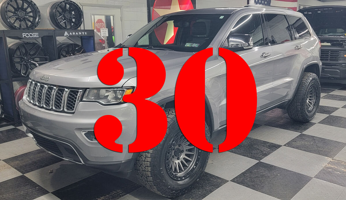 30 Chances on Jeep Grand Cherokee