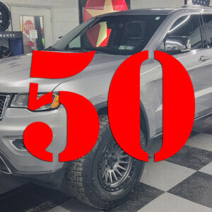 50 chances on 2019 Jeep raffle