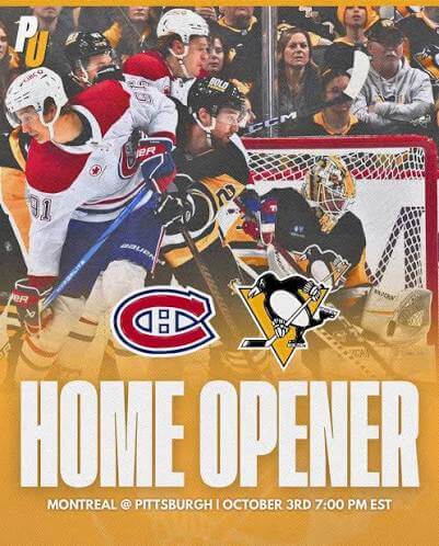 Penguins Home Opener