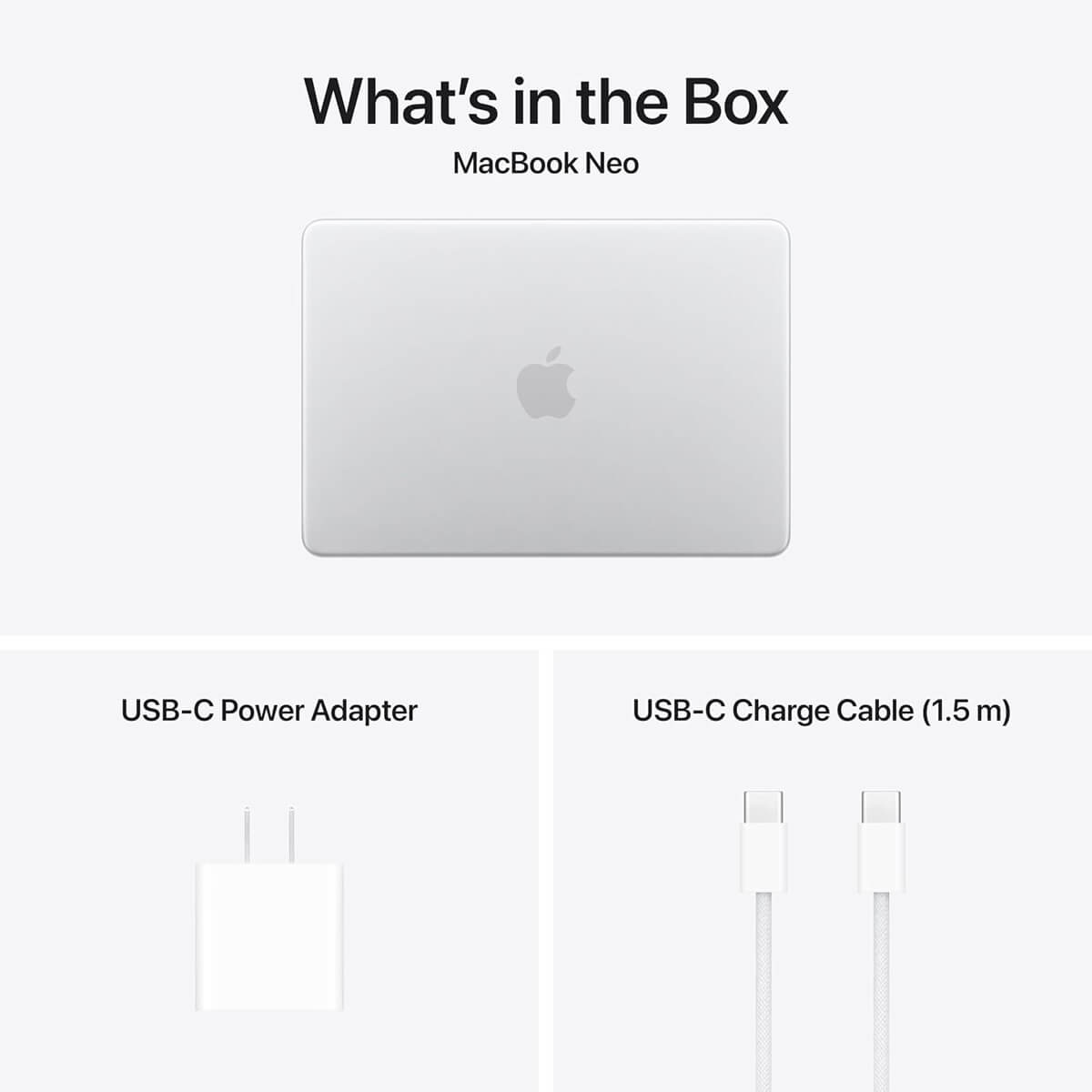 macbook neo box contents